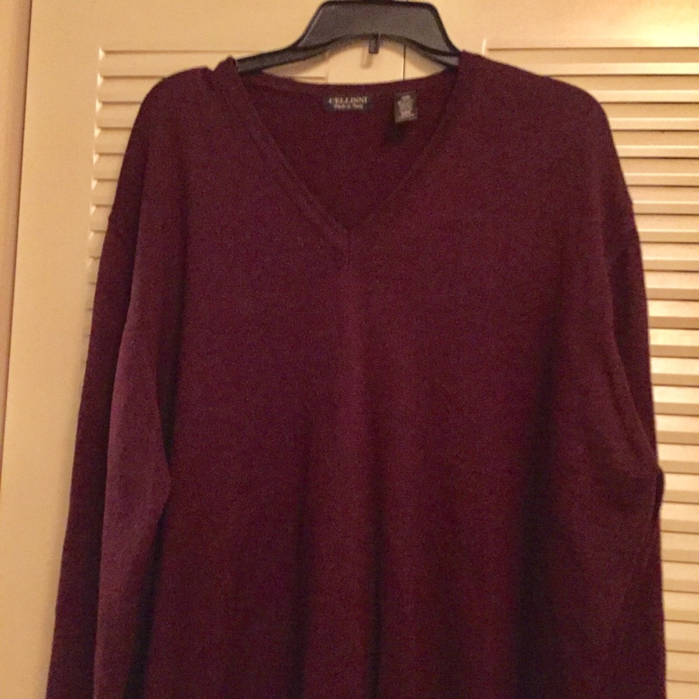 Cellini Italy Men’s XL Extra Fine Merino Wool